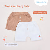 Bộ áo cotton lạnh & quần thoáng khí Puff Jumpy dành cho bé (6M-4Y)