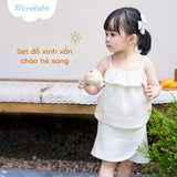 Bộ áo hai dây & váy quần Petal Skorts dành cho bé (6M-4Y)