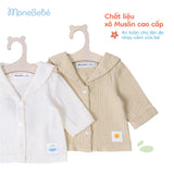 Áo Sailor Shirt tay lỡ, cổ thuỷ thủ dành cho bé (0M-3Y)