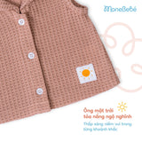 Set áo quần ba lỗ Sesame Set cổ thuỷ thủ dành cho bé trai và bé gái (0M-4Y)