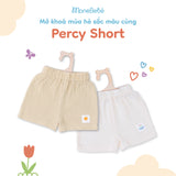 Quần đùi Percy thoáng khí và thấm hút mồ hôi cho bé (0M-4Y)