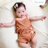 Bộ áo quần Bell Set nhún bèo dễ thương (0M-4Y)