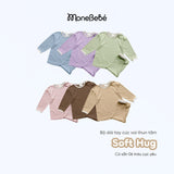 Bộ dài tay thun gân Soft Hug dành cho bé trai và bé gái (6M-5Y)