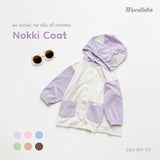Áo khoác tai gấu giữ ấm Nokki Coat dành cho bé trai và bé gái (6M-5Y)
