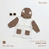 Áo khoác tai gấu giữ ấm Nokki Coat dành cho bé trai và bé gái (6M-5Y)