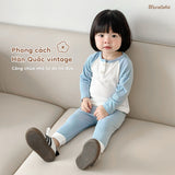 Bộ dài tay Dreamy Set Hàn Quốc dành cho bé trai và bé gái (6M-5Y)