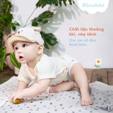 Bộ áo cotton lạnh & quần thoáng khí Puff Jumpy dành cho bé (6M-4Y)