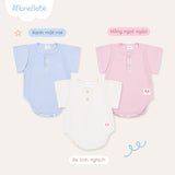 Bodysuit Ripple Suit chất cotton lạnh mát mẻ thấm hút cho bé (0M-12M)