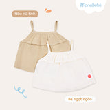 Bộ áo hai dây & váy quần Petal Skorts dành cho bé (6M-4Y)