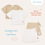 Bộ combo áo váy Cloudlight Skorts dành cho bé (6M-4Y)