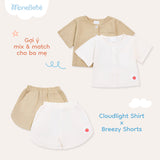 Bộ áo sơ mi & quần xẻ ống Cloudshirt Breeze dành cho bé (6M-4Y)