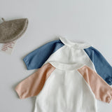 Bô dài tay Cozy Waffle chi tiết dễ thương dành cho bé trai và bé gái (6M-5Y)