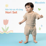 Bộ áo quần Nori Set dành cho bé trai và gái (0M-3Y)